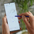 2 Pack Silver Galaxy Note 10 Plus Pen for Samsung Galaxy Note 10 5G Touch Screen Stylus Pen Replacement Parts for Samsung Note 10, Note 10 Plus, N...