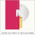 Guidelines4quilting - 6-Pack Seam Guides ½ x 2" x 1/32" - Peel & Stick - Removable Adhesive, Leaves No Sticky Residue (3-Pack)...