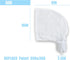 Polaris 360 380 Pack Polaris Pool Cleaning Bag, Nylon Mesh Velcro Advanced Suitable for Zodiac Polaris 360/380 Pool Cleaner Replacement Parts (2 P...