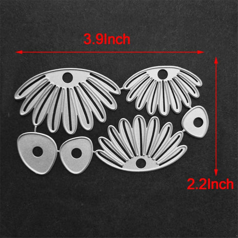 Daisy Flower Metal Cutting Dies Alinacrafts Scrapbooking Card Making Die Cuts Thanksgiving Christmas Craft Dies (#10)...