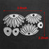 Daisy Flower Metal Cutting Dies Alinacrafts Scrapbooking Card Making Die Cuts Thanksgiving Christmas Craft Dies (#10)...
