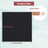 Cork Board 12"x 12" Self-Adhesive Black Cork Board, 1/4" Thick Cork Boards, 2 Pack Black Bulletin Board (3030BK-6mm-2p)...