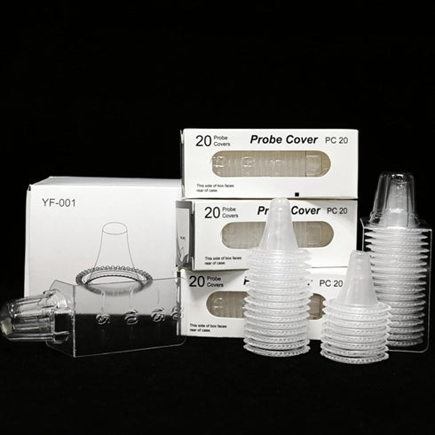 400pcs Ear Thermometer Probe Covers, Thermometer Covers for All Braun Ear Thermometer Models Digital Thermometers Disposable Covers...