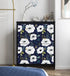 HAOKHOME 93245-3 Peel and Stick Floral Wallpaper Home Decor Removable Navy/White/Blue Vinyl Self Adhesive Mural 17.7in x 9.8ft...