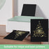 Rramorrra Black Cardstock Thick Paper 8.5" x 11", 25 Sheets 300gms/110lb Heavyweight Premium Construction Paper for Invitations, Cards, Stationary...