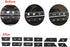 MOTOKU Set of 12 Air Conditioning A/C Heater Button Key Caps Switch Cover Repair Kit for BMW 5 6 7 F10 F01 F12 61319313923 931392...