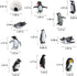 11PCS Realistic Penguin Figurines Toy Playset Mini Penguin Action Figures Polar Animal Educational Toy Penguin Cake Topper Decoration Christmas Bi...