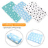 3 Pack Diaper Changing Pad, Maveek Portable Toddler Diaper Changing Pad Waterproof Baby Change Mats Premium Change Pad Liner Bed Pad Play Mat(Gree...