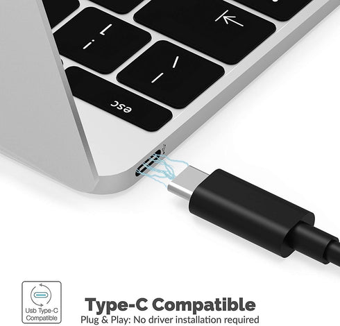 SABRENT USB 3.1 Type-C to HDMI Adapter (DA-HDMC)...