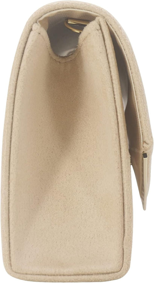 Faux Suede Women's Evening Clutch Bags for Formal Cocktail Prom Wedding Party Velvet Foldover Purse...