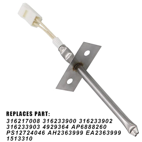 316233902 Oven Temperature Sensor Probe Compatible with Genuine Frigidaire Replaces 316233900 316233903 4929364 AP6888260 PS12724046 EAP12724046 by AMI PARTS