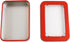 Vagocom 2pcs Empty Storage Boxes with Transparent Window,3.42x2.36x0.71inch / 8.7x6x1.8cm Small Metal Container Box with Lids for Storage Seed,Mat...