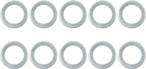 X AUTOHAUX 10pcs Universal Engine Oil Crush Washers Drain Plug Gaskets 12mm ID. 19.7mm OD. for Car...