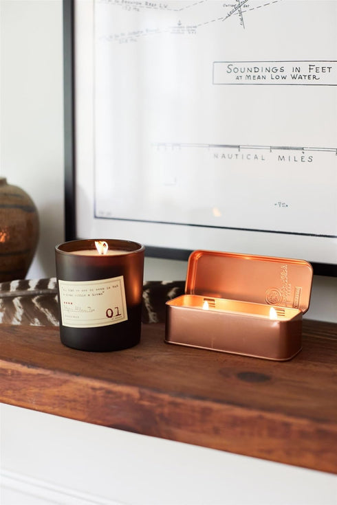 Paddywax Scented Candles Library Edgar Allan Poe Luxury Artisan Candle, 6.5-Ounce, Cardamom, Absinthe & Sandalwood...