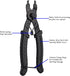 Bike Link Pliers, Bicycle Chain Tool for Bike Chain link Quick Removal Repair...