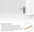 uxcell 2Pcs Door Knob Spindle, Spare Door Handle Spindle Bar, 80mm Long Door Spindle Replacement Door Handle Parts for 7mm Thick Doors, Gold...