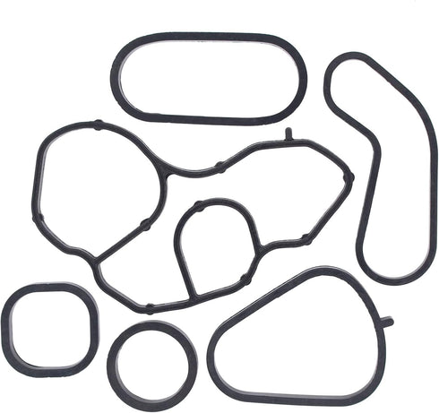 MOTOKU Engine Oil Cooler Seal and Filter Housing Gasket Set for Mini Cooper 2007-2016...