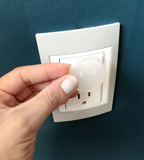 Outlet Plugs Covers (40 Pack) Clear Child Baby Proof - Electrical Protector - Safety Caps by Idea Safety - Home Basic...