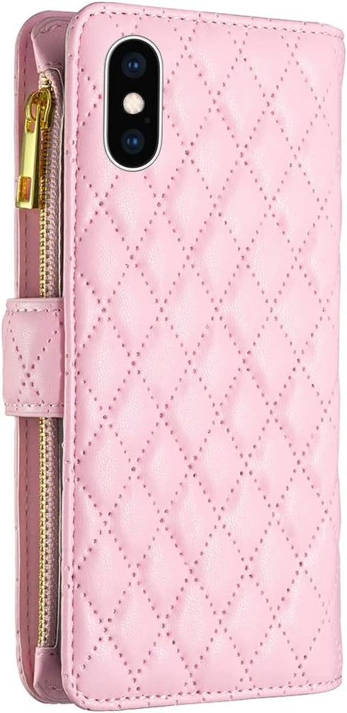 Asuwish Phone Case for iPhone Xs Max Wallet Cover with Tempered Glass Screen Protector and Leather Flip Credit Card Holder Stand Cell i X XR Xsmax...