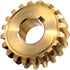 20 Teeth Snowblower Worm Gear for 917-04861 917-0528 717-04449 Craftsman Snowblower Auger Shaft Gear...