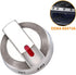 DG64-00473A Burner Dial Knob (Upgrade&Durable) with Metal Ring for Samsung Range Oven Replaces DG64-00347A,AP5917439, PS9606608