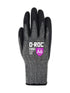 MAGID Touchscreen ANSI A6 Cut-Resistant Work Gloves, 1 Pair, 13-Gauge, Nitrile Coated, 6/XS,Dark Gray...