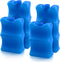 Pack of 4 Reusable Ice Packs for Breastmilk Storage, Bottle Ice Packs for Breastfeeding Mom...