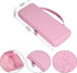 Aproca Pink Hard Travel Storage Case, for Logitech K380 Multi-Device Bluetooth Keyboard and Logitech Pebble M350 / i345 Mouse...