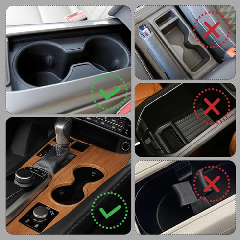 Cell Phone Holder for Car, Car Cup Holder with Phone Mount, Multifunctional Cup Holder, 360 Degrees Rotation Cup Holder Cellphone Mount, 2-in-1 Cu...