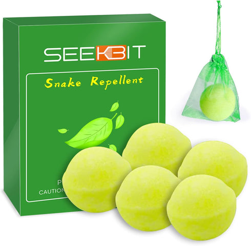 SEEKBIT Snake Away Repellent for Outdoors Indoor, Snake Repellent for Yard Lawn Garden Camping Fishing for Repelling Snakes Rats and Other Pests (...