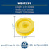 GE WE12X81 Genuine OEM Idler Pulley Wheel for GE Dryers...