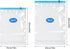 12 Pack Travel Compression Bags, 40x60cm + 35x50cm Medium Vacuum Bags for Travel, Space Saving Bags for Suitcases, Travel Essentials No Vacuum Nee...
