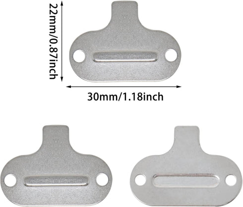 yueton 6PCS Sewing Machine Needle Plate Screwdriver Sewing Machine Accessories Home Sewing Machine Repairing Tool 30x22mm......