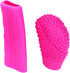 Silicone Steering Wheel Hand Brake Lever and Shift Knob Cover Kit, 3D Oval Anti-Slip Design Protective Case (Fuchsia)...
