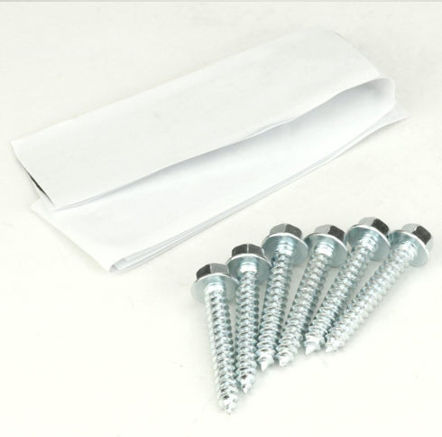 Skywalker Weather-Resistant Pitch Pad Kit for Roof-Mounted Antenna Tripods with (3) Foot Sealers & (6) Lag Screws...