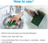8PCS Scouring Pad - Premium Heavy Duty Scrub Pads, Reusable Household Green Dish Scrubber, Multipurpose Scour pad - for Kitchen Scrubber & Metal G...