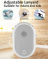 Portable Hanging Neck Fan Wearable Personal Fan Battery Operated USB Rechargeable 3 Speed Mini Handheld Air Conditioning Cooling Refrigeration Nec...