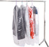 20 Packs Clear Plastic Clothes Covers 47inch Garment Bags for Hanging Clothes Dry Cleaning Hanging Dust Proof Garment Bags Clear Clothes Covers fo...
