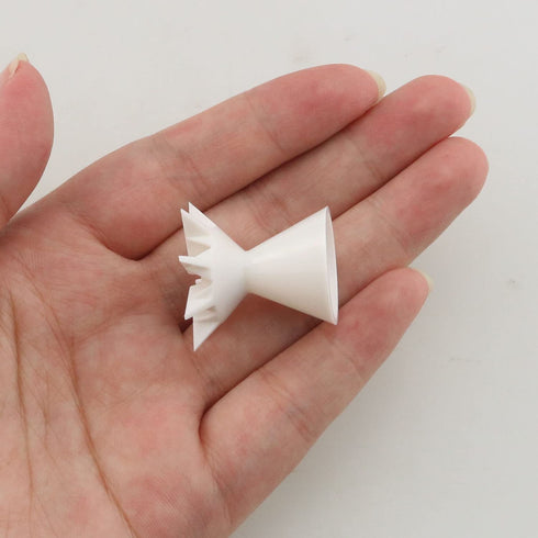 Painting Pouring Cup DGBRSM White Plastic Paint Pouring Split Cup DIY Painting Supplies Funnel...