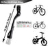 Bike Kickstand Adjustable Non-Slip rear side bicycle kick stand Aluminum Alloy Universal Stand Bicycle Accessories for 24" to 29" Bike Stand Black...