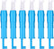 Hicarer 6 Pcs Automatic Needle Threader Sewing Machine Needle Inserter, Needle Threader Tool for Sewing Machine (Blue and White)...
