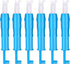 Hicarer 6 Pcs Automatic Needle Threader Sewing Machine Needle Inserter, Needle Threader Tool for Sewing Machine (Blue and White)...