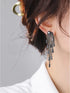 Black Rhinestone Earrings for women,Long Earrings Dangle Dangling Bling Earring Crystal black Crystal rhinestone Drop earring Tassels Earrings for...