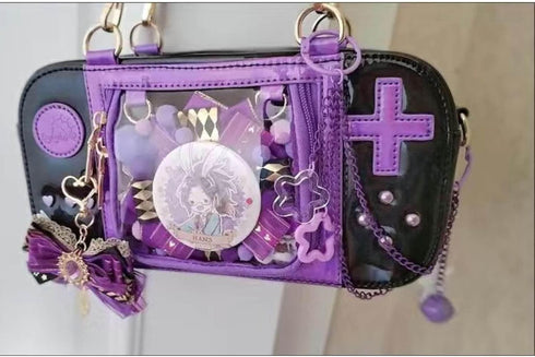 Ita Bag Chain, Ita Bag Accessories,DIY Decoration Ita Bag Chain Accessory Pin,Decorative Chain for Ita Bag (white)...