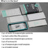 Ibywind Screen Protector For Honor 20/Nova 5T,with 2Pcs Tempered Glass,1Pc Camera Lens Protector,1Pc Backing Carbon Fiber Film [Fingerprint Reader...