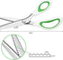 Pinking Shears?9” Zig Zag Scissors for Fabric?Pinking Shears Scissors for Fabric Cutting?Professional Handheld Dressmaking?Great for Many Kinds of...