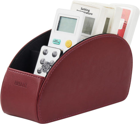 Remote Control Holder, Stylish remote control Organizer - Ideal for Storing Remotes, Pens, Keys, Makeup Brushes. Perfect for Office, Coffee Table,...