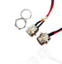 Lsgoodcare 4Pcs GX20-2Pin Male Aviation Connector Power Cable Electrical Terminal Socket with 20Awg Cable Connector Plug with 4Pcs 20MM 2Pin Aviat...