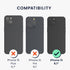 kwmobile Camera Lens Protector Compatible with iPhone 15 (2 Pack) - Clear Tempered Glass Phone Lenses Protectors......
