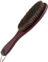 Clothes Brush Garment Brush Lint Remover Brush with Genuine Soft Horsehair and Wooden Handle for Coat Men Suits Shoes Jacket Furniture Car Mat and...